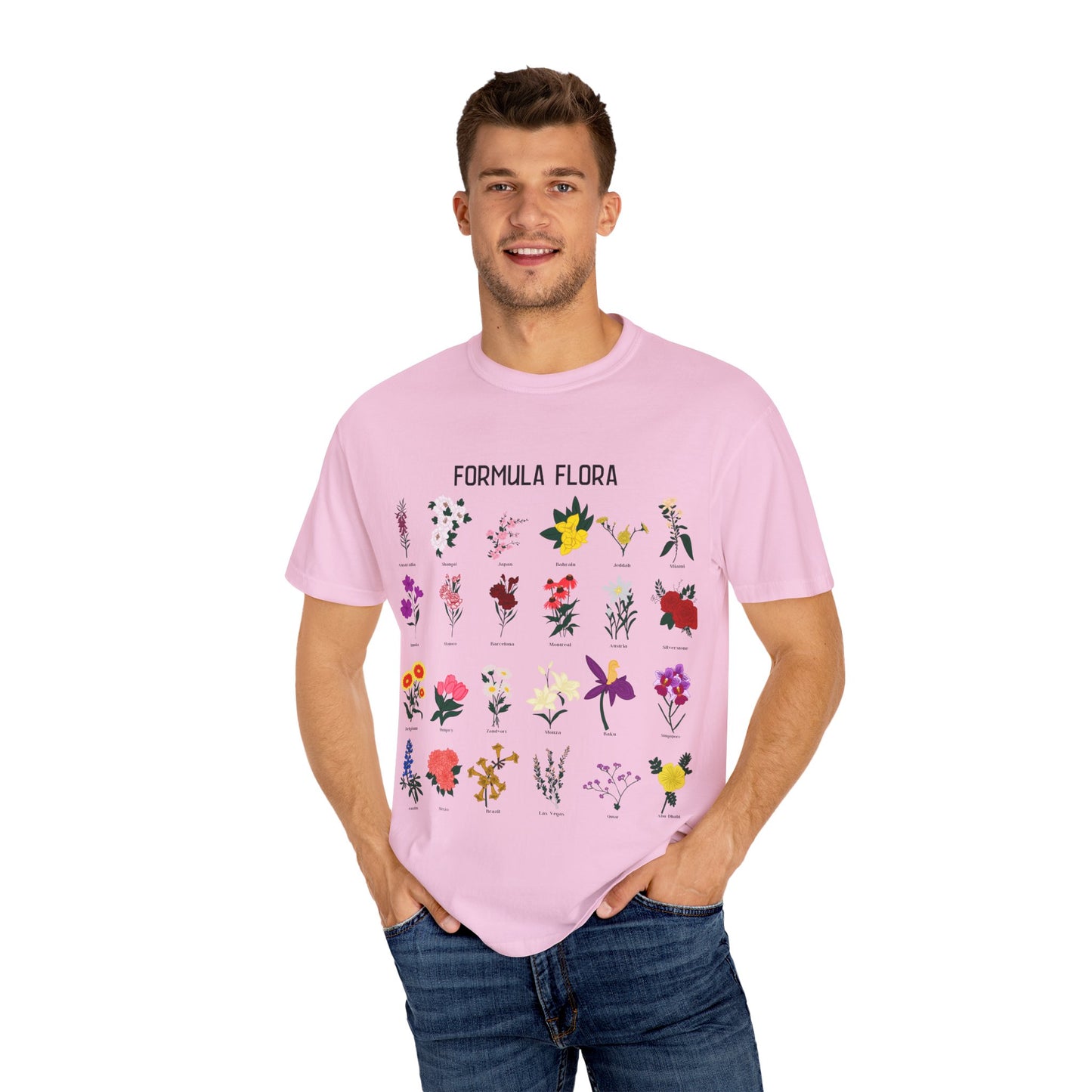 Formula Flora Unisex Garment-Dyed T-Shirt