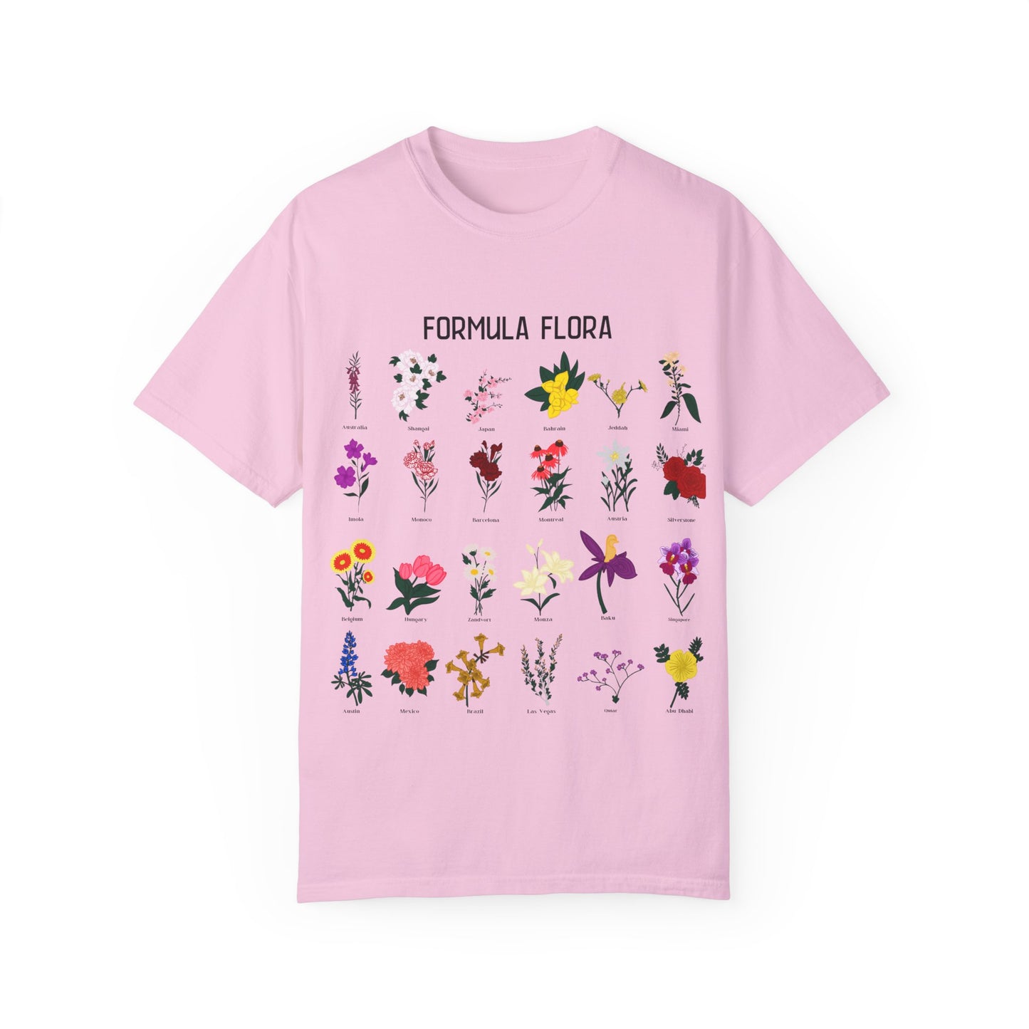 Formula Flora Unisex Garment-Dyed T-Shirt