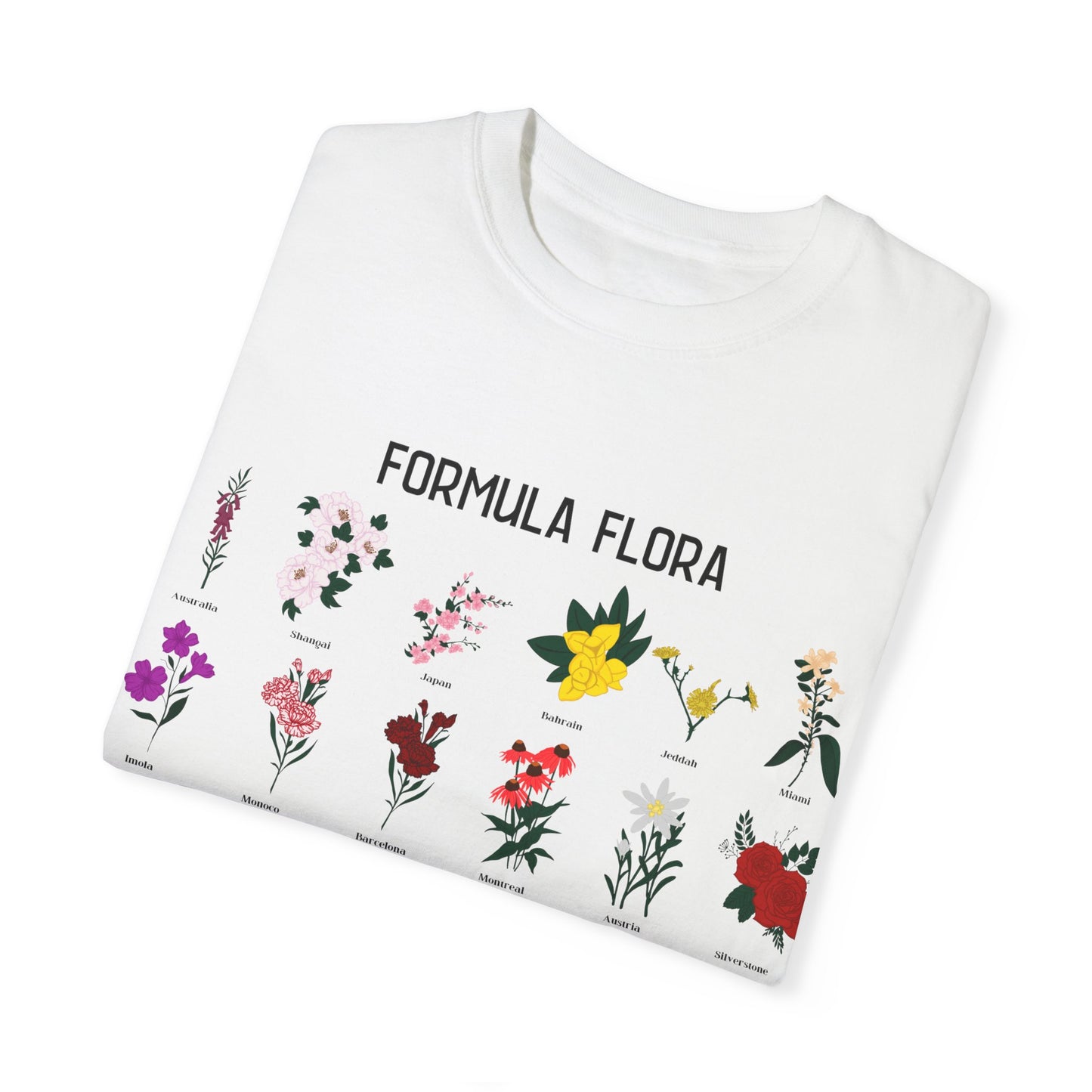 Formula Flora Unisex Garment-Dyed T-Shirt