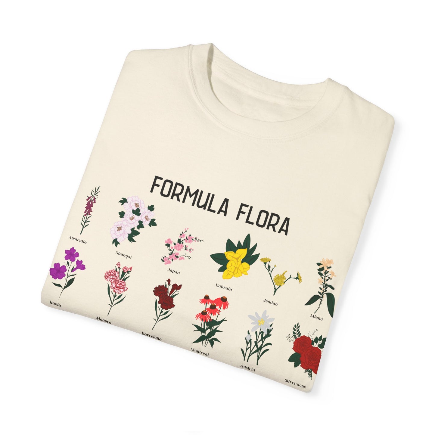 Formula Flora Unisex Garment-Dyed T-Shirt