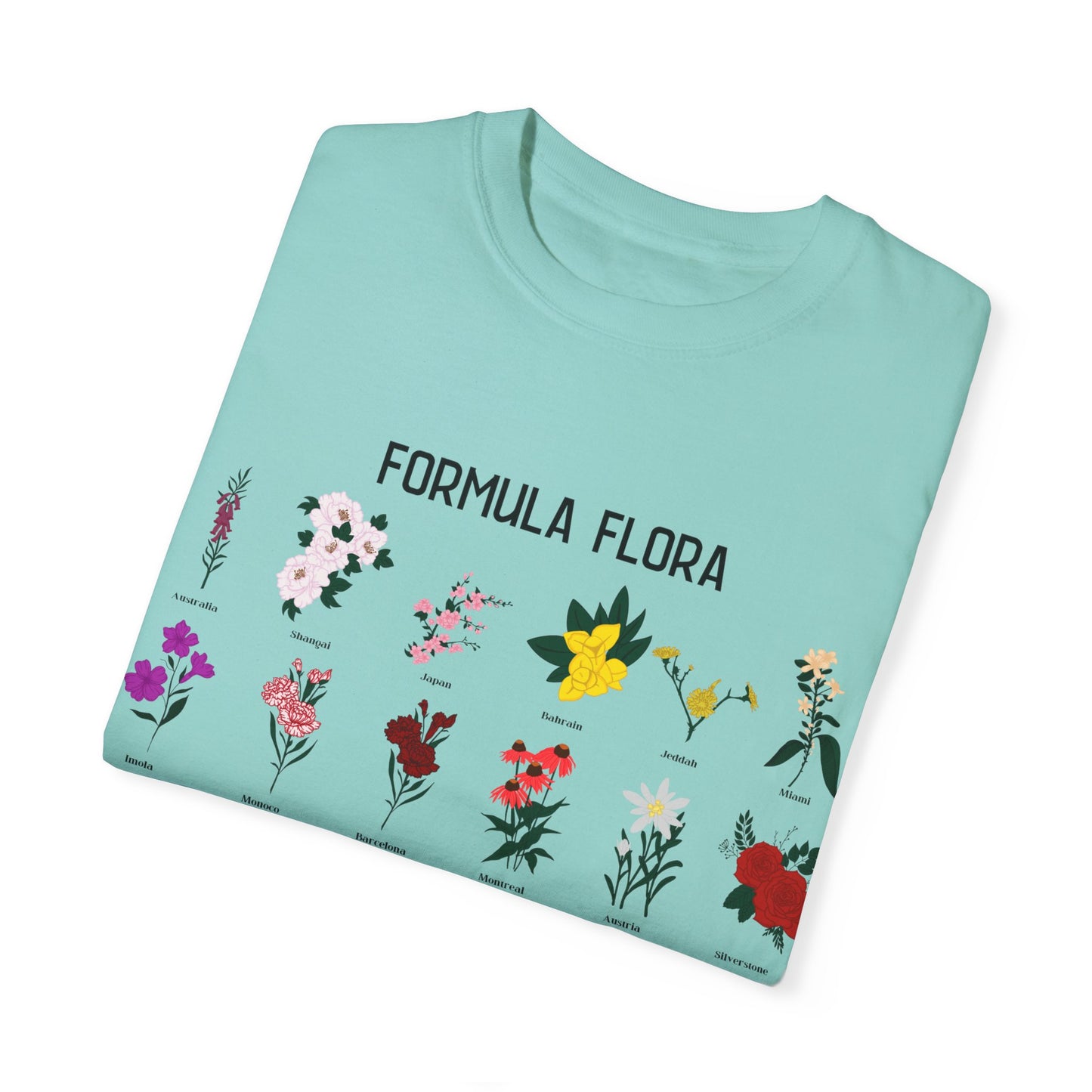 Formula Flora Unisex Garment-Dyed T-Shirt
