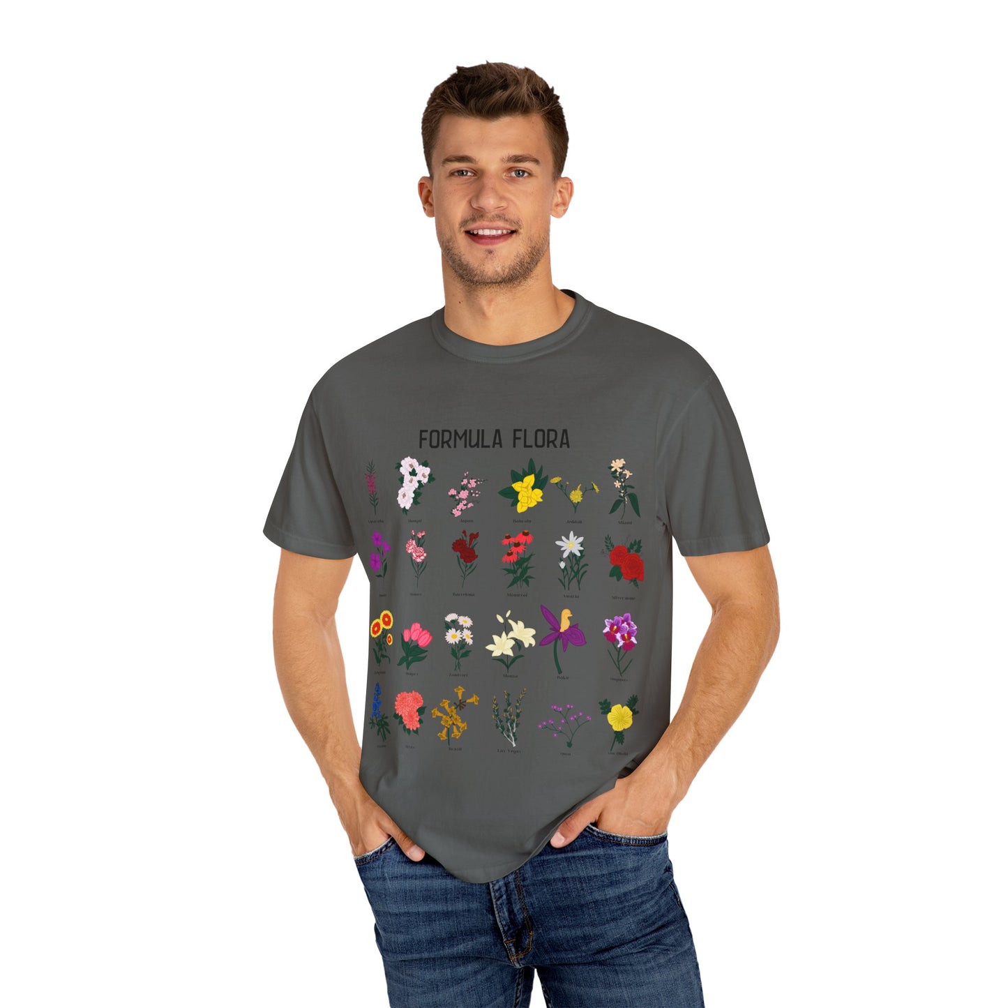 Formula Flora Unisex Garment-Dyed T-Shirt