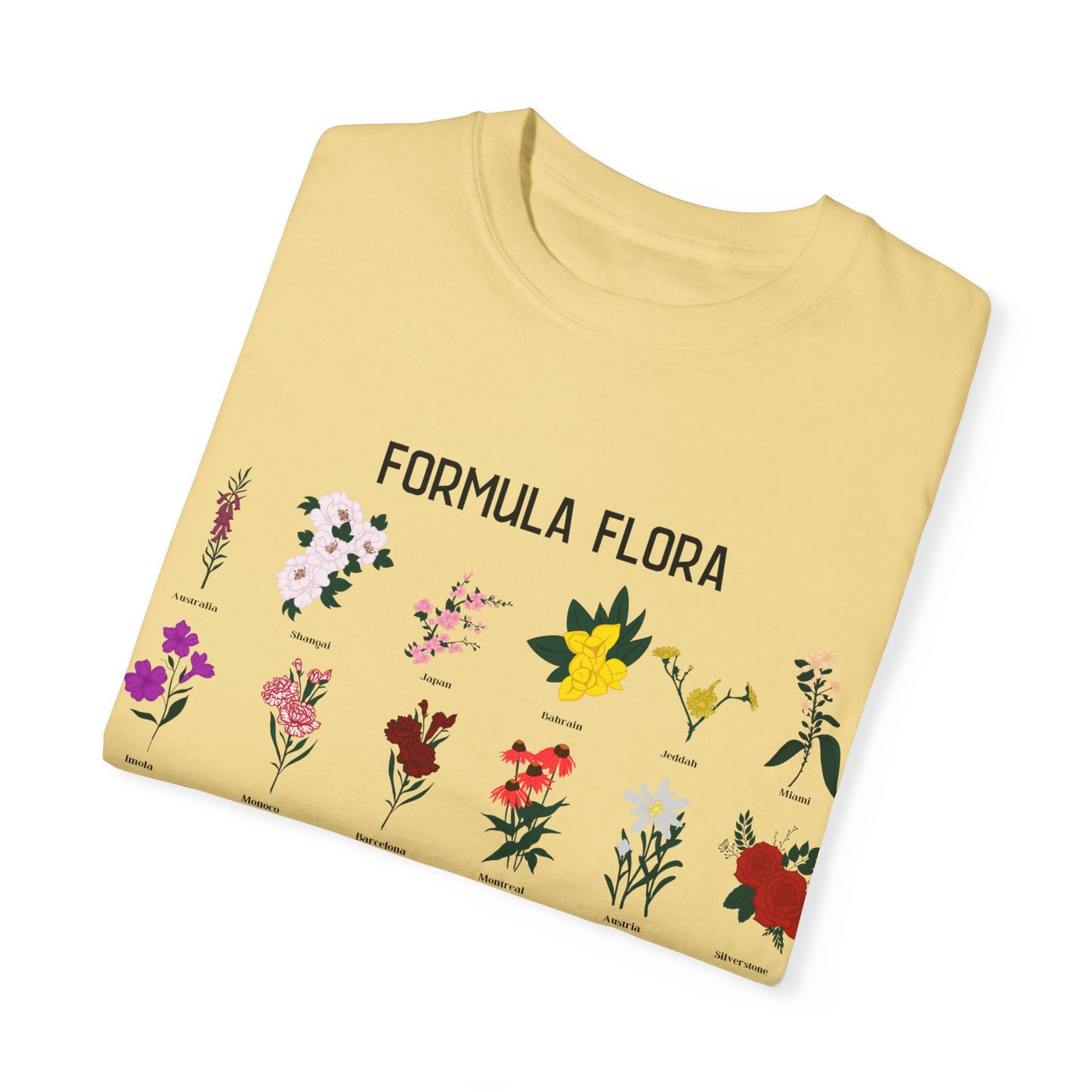 Formula Flora Unisex Garment-Dyed T-Shirt