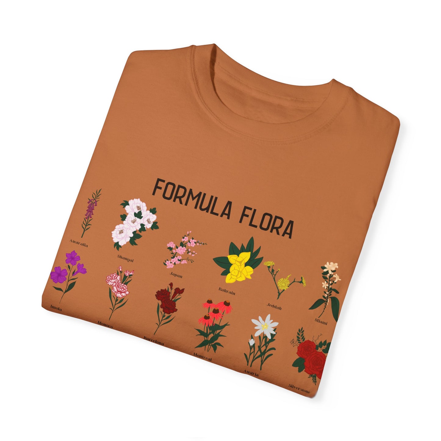 Formula Flora Unisex Garment-Dyed T-Shirt