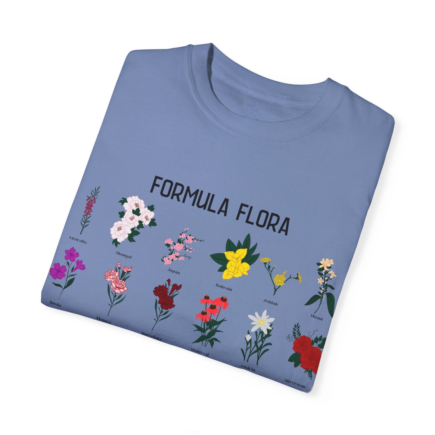 Formula Flora Unisex Garment-Dyed T-Shirt