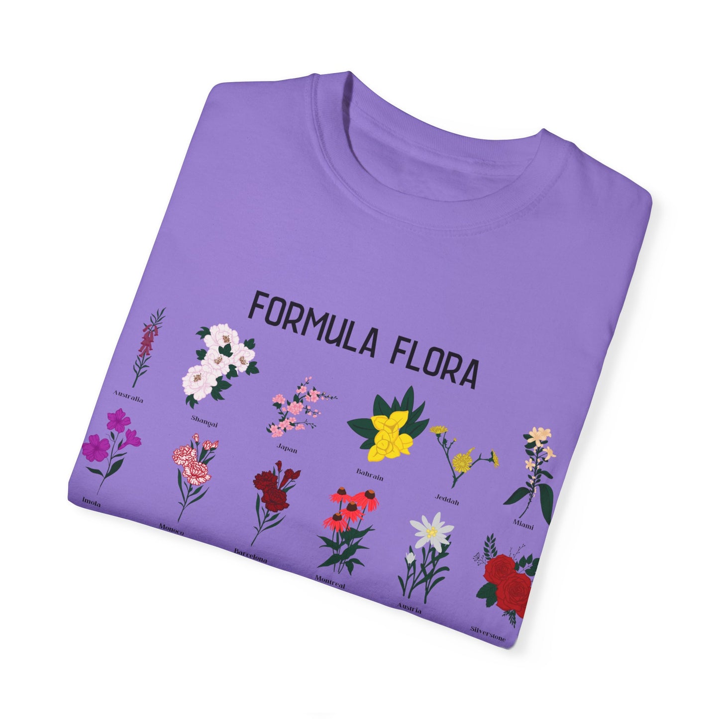 Formula Flora Unisex Garment-Dyed T-Shirt