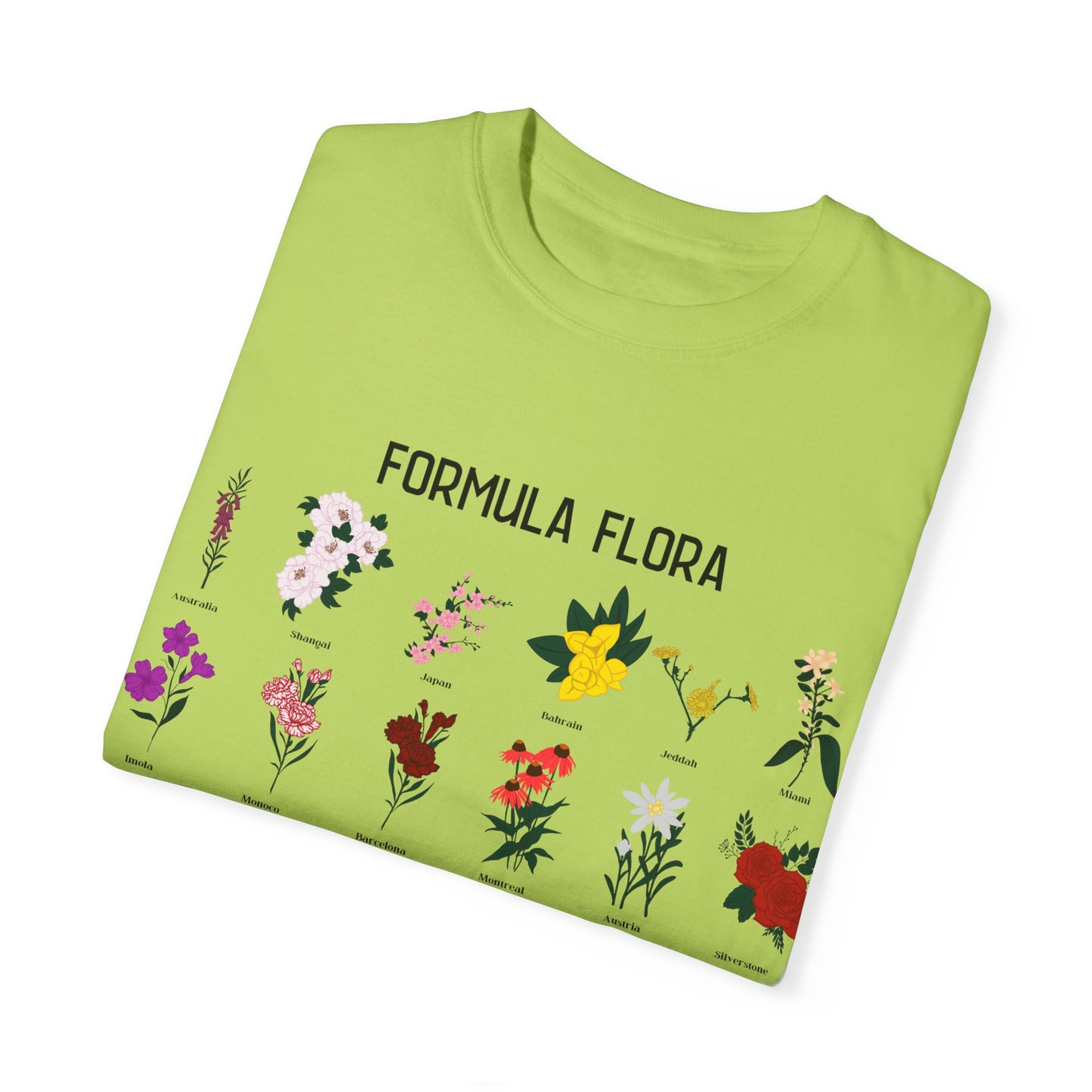 Formula Flora Unisex Garment-Dyed T-Shirt