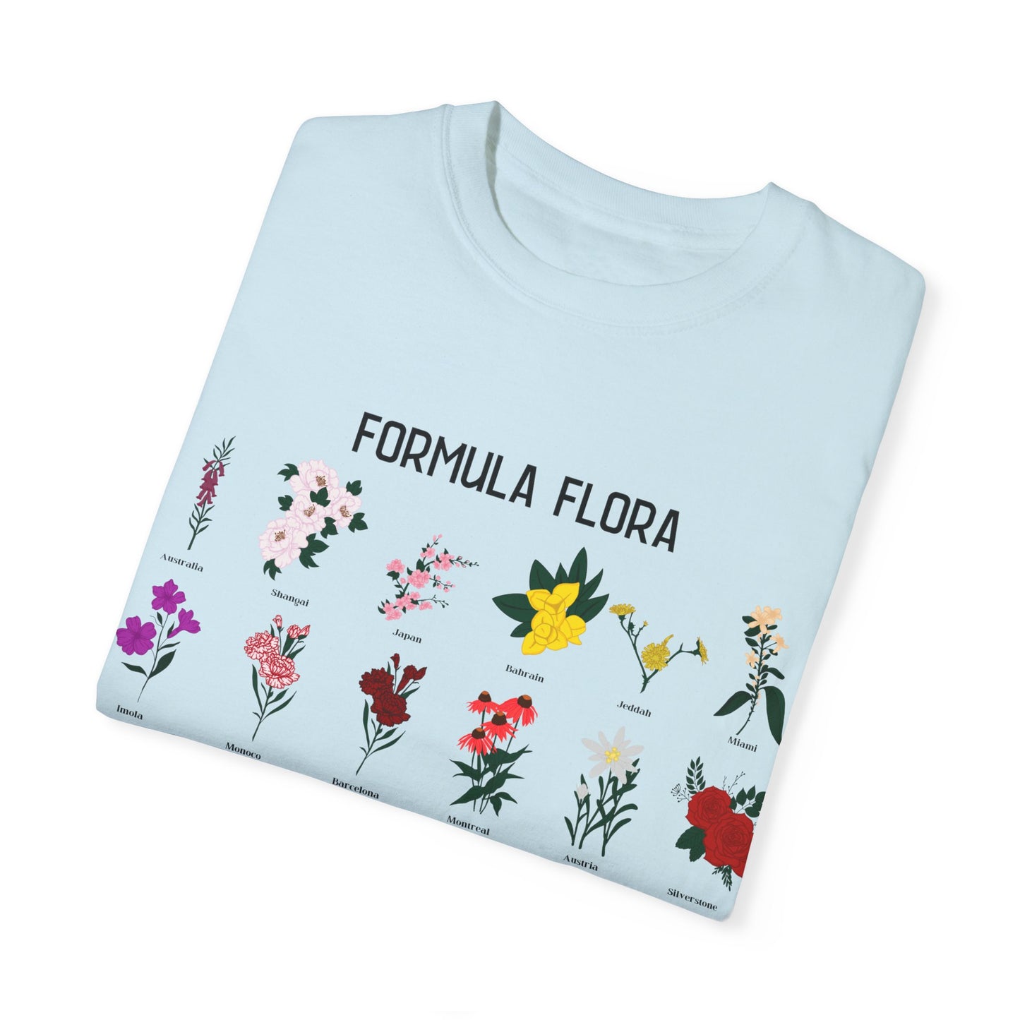 Formula Flora Unisex Garment-Dyed T-Shirt