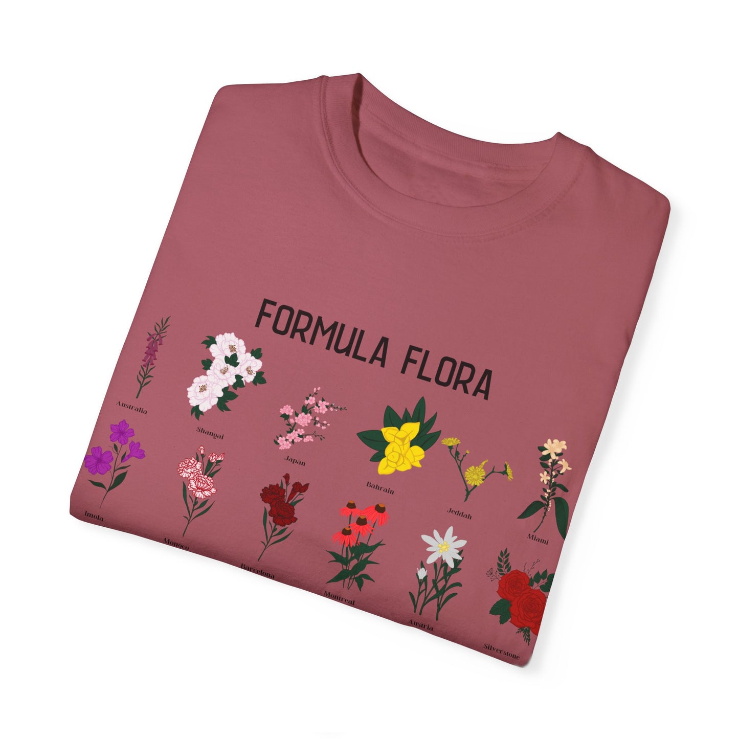 Formula Flora Unisex Garment-Dyed T-Shirt