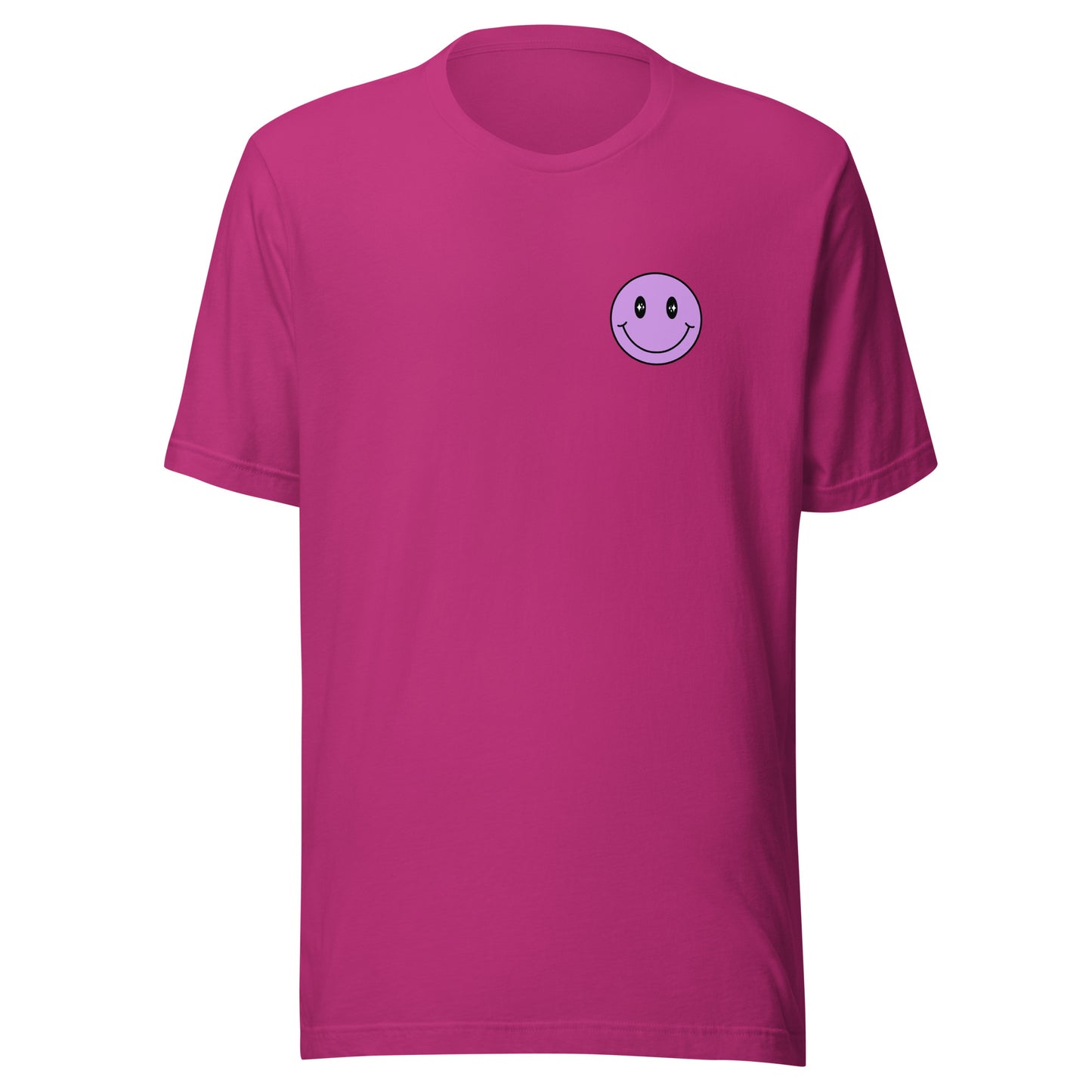 I'm in my colorful Sparkle Era t-shirt