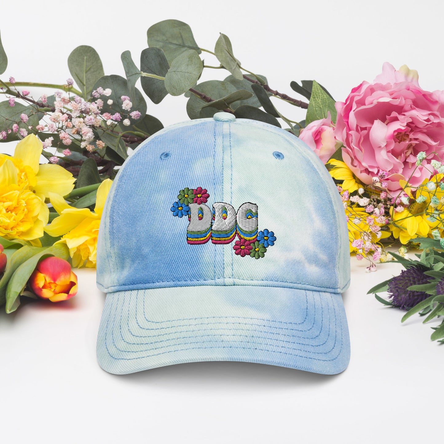 Tie dye hat