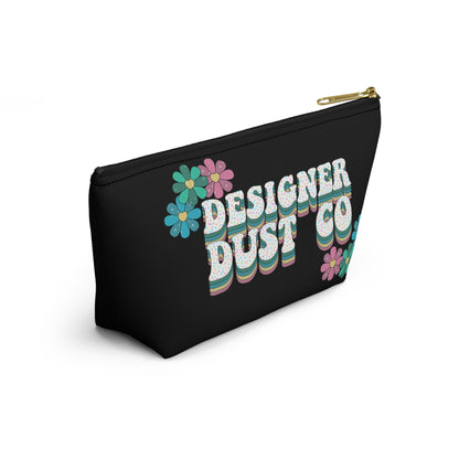 Black Face Sprinkles Pouch w T-bottom