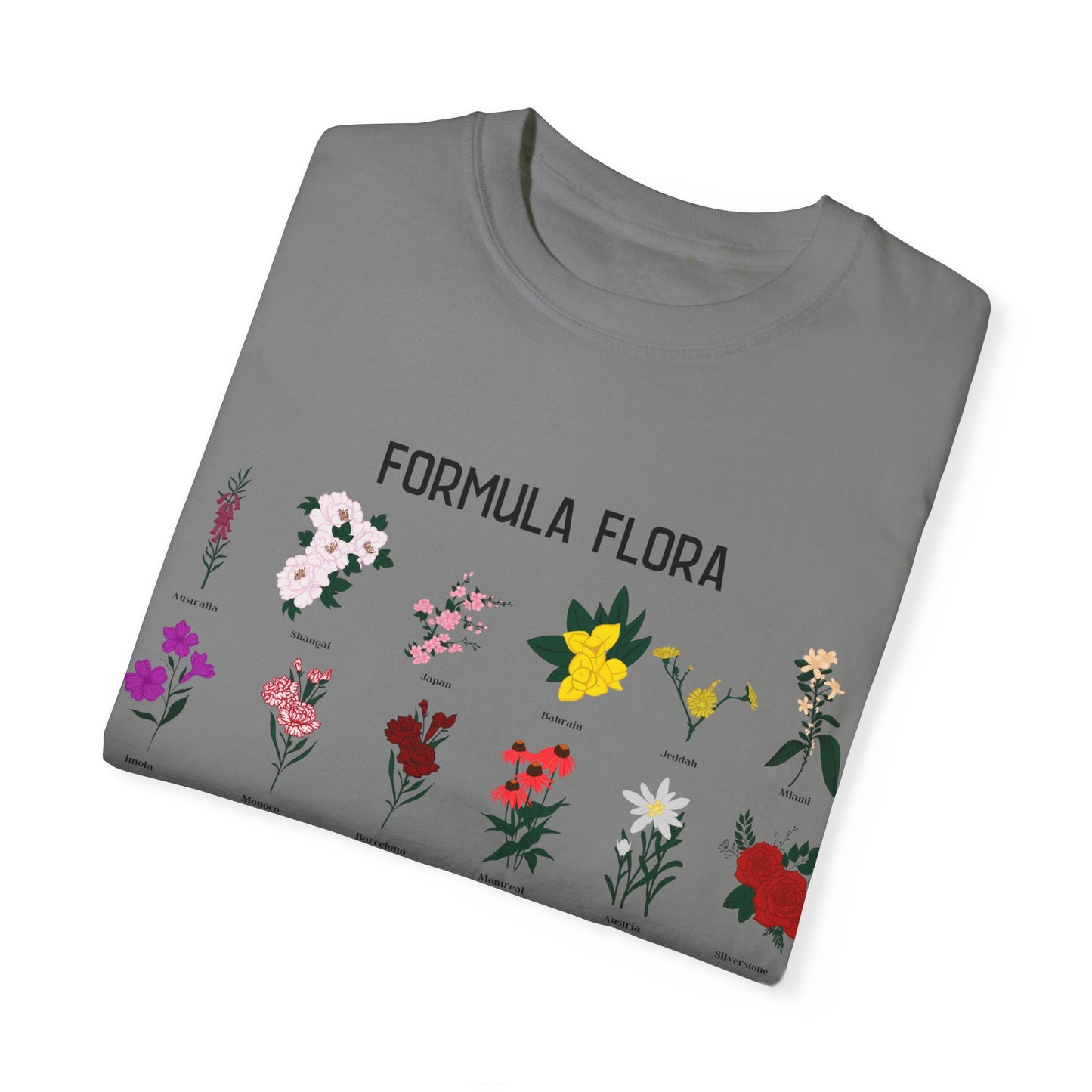 Formula Flora Unisex Garment-Dyed T-Shirt