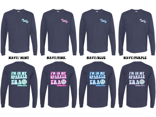Sparkle Era Holographic Long Sleeve Tee