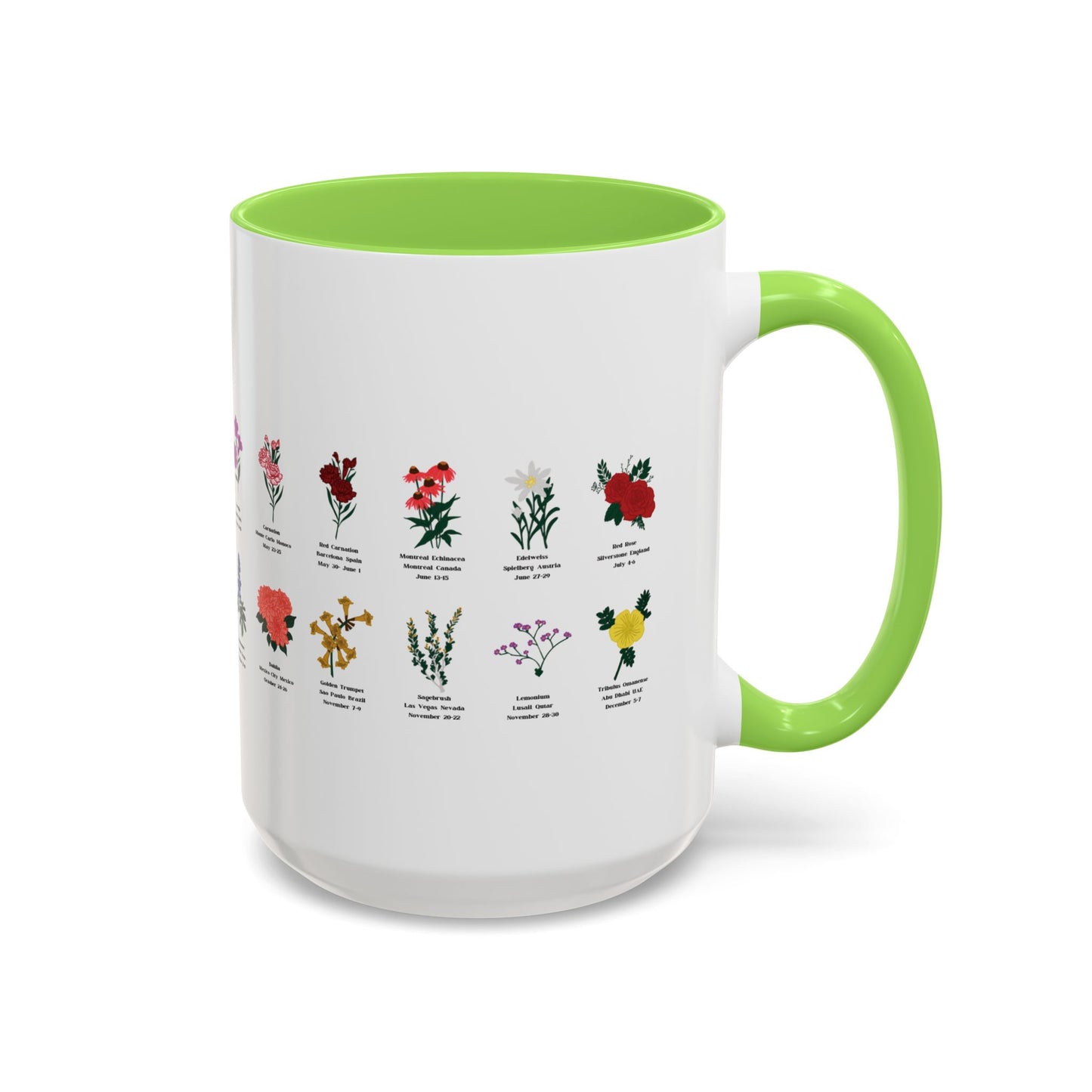 Formula Flora 2025 Colorful Mug