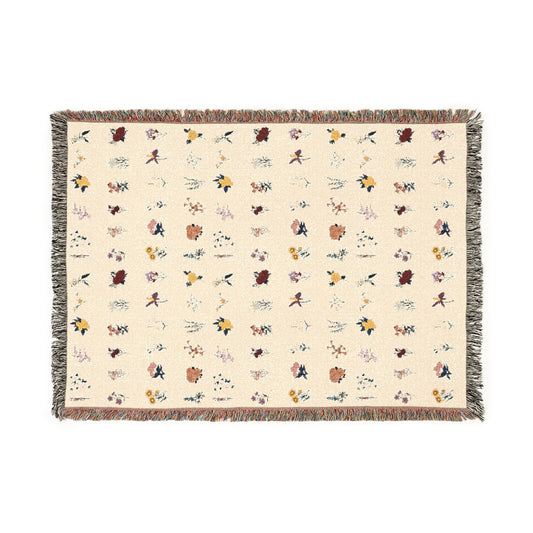 Formula Flora Woven Blanket