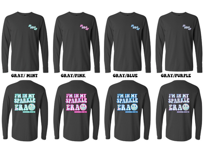 Sparkle Era Holographic Long Sleeve Tee