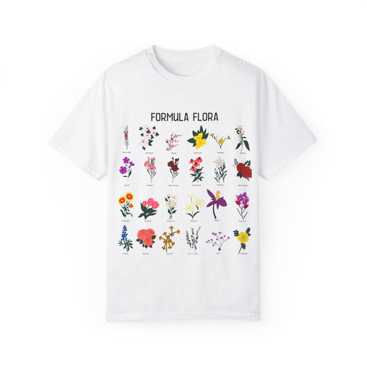 Formula Flora Unisex Garment-Dyed T-Shirt