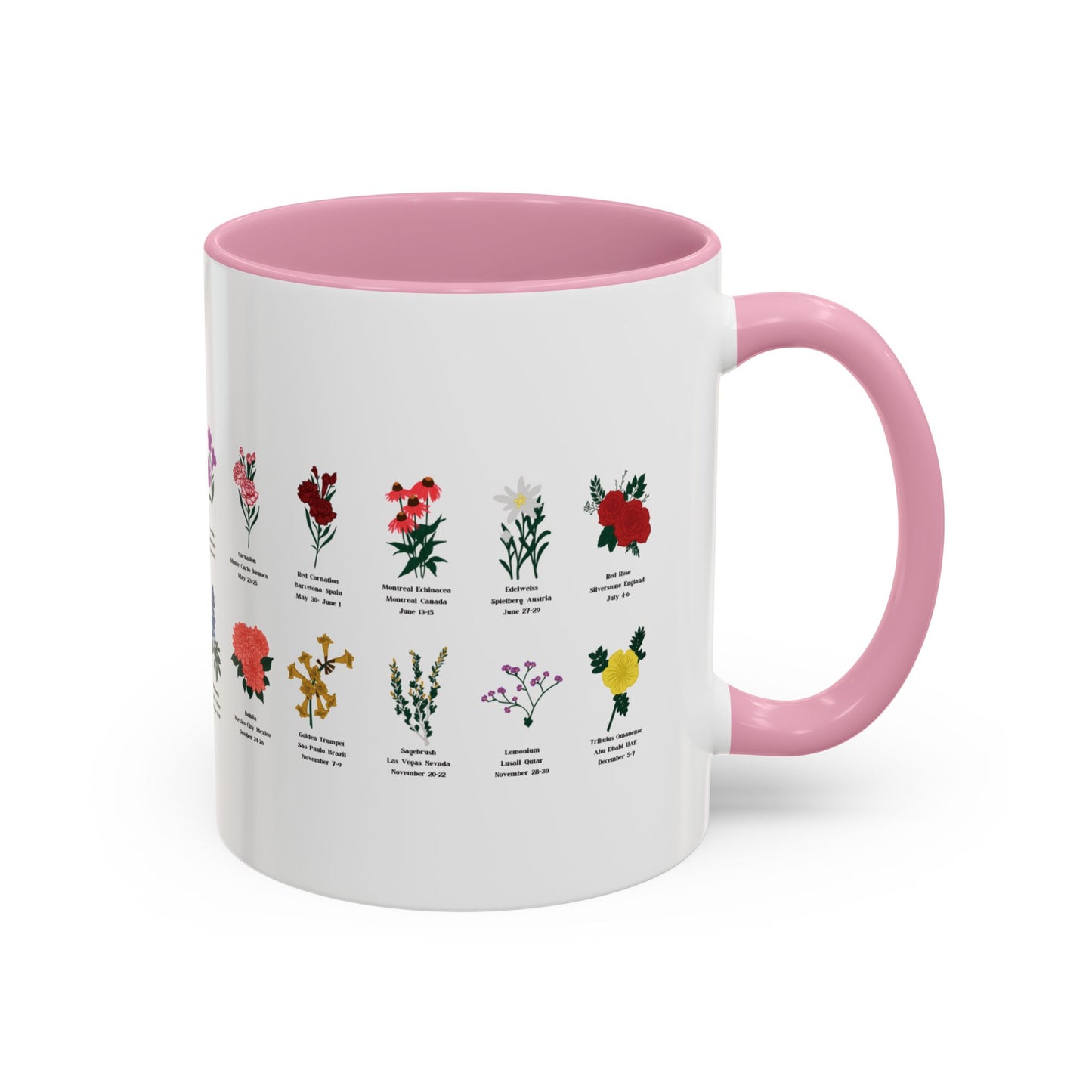 Formula Flora 2025 Colorful Mug