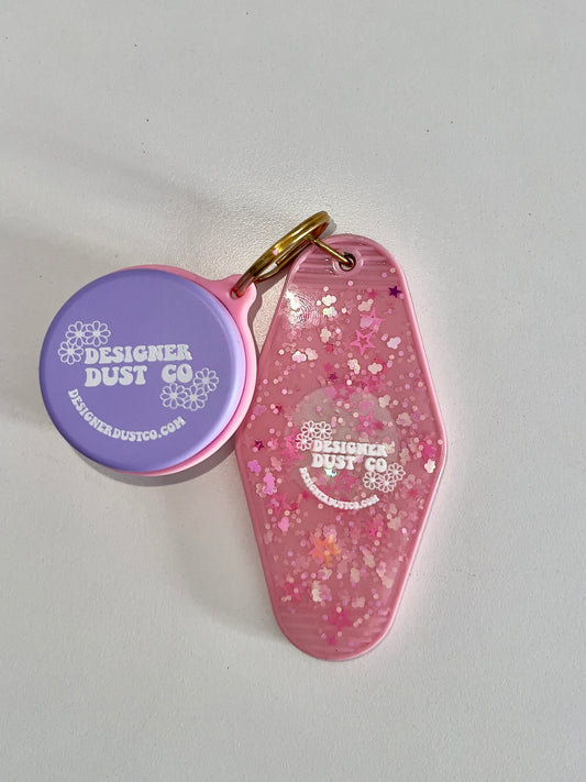 Tap and Sparkle keychain