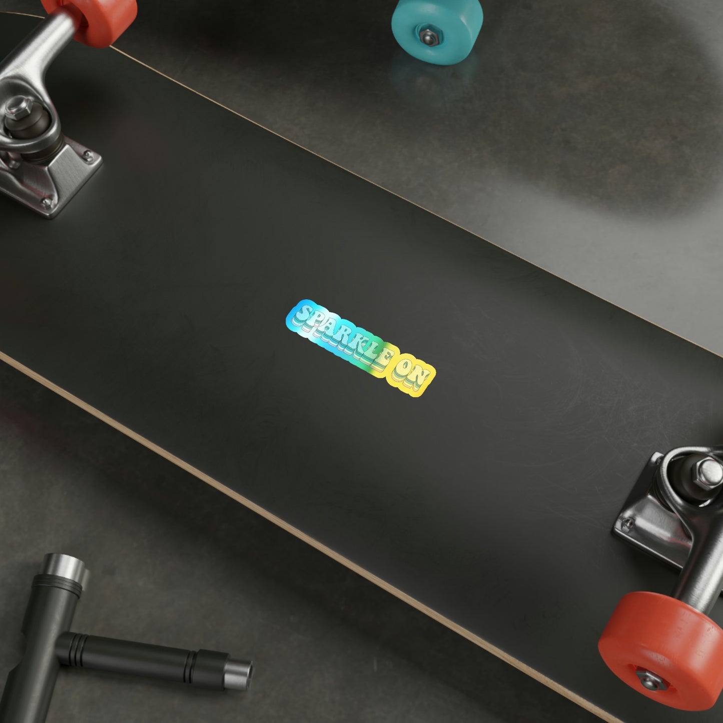 Sparkle On Holographic Stickers